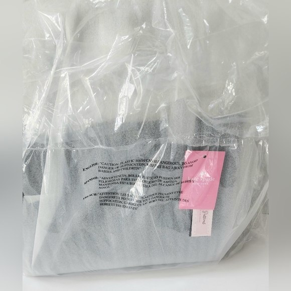 Kate Spade Harper Satchel in Black Leather Adjustable Removable Strap NWT! - Picture 7 of 10